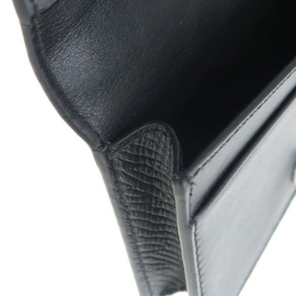 Celine Business Card Holder Grained Calfskin - Picture 8 of 9